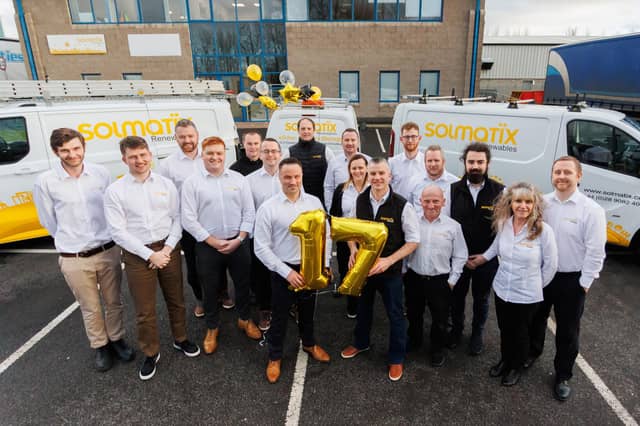 This February, Solmatix Renewables Ltd. proudly marks 17 years in business—an incredible milestone for a company that started as a homegrown venture and has become one of Northern Ireland’s leading renewable energy providers. Pictured is the Solmatix team