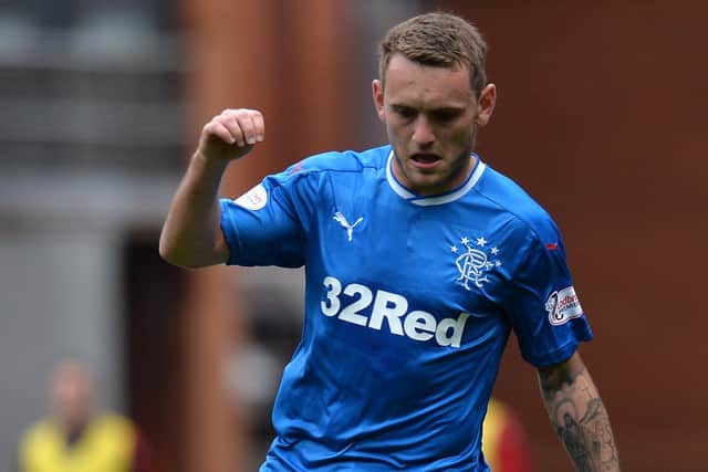 Lee Hodson during his time at Rangers