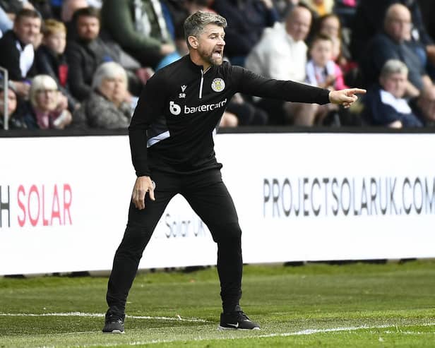 St Mirren manager Stephen Robinson says the Buddies still have work to do to clinch European football