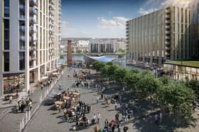 A CGI image of how part of the development will look. Image: Swinford (Sirocco) Litd & Broadway Malyan