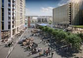 A CGI image of how part of the development will look. Image: Swinford (Sirocco) Litd & Broadway Malyan
