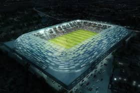 How the rebuild Casement Park is supposed to look.