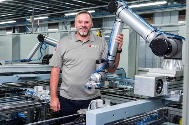 Londonderry-based FAST Technologies has secured a multi-million-pound contract with the USA production site of Bloc Blinds. Pictured is Colin Spence, technical commercial director at FAST Technologies
