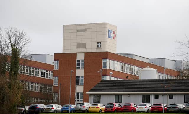 Craigavon Area Hospital. In the Southern Trust, zones will be at Craigavon Area Hospital and Daisy Hill Hospital. Photo by Jonathan Porter / Press Eye
