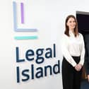 Legal Island celebrates 25th Anniversary and looks ahead to the future of HR and embracing AI. Pictured: Chairman, Barry Phillips BEM and Jayne Gallagher, managing director of Legal Island, at their offices in Antrim