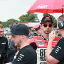 BeerMonster Ducati rider Glenn Irwin was third fastest in free practice on Friday at Donington Park.