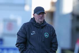 Newington manager Paul Hamilton reflected on his side's Irish Cup exit to Larne