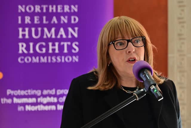 The NIHRC is remaining tight-lipped on whether its commissioners back or approved the views of Chief Commissioner Alyson Kilpatrick about the role of former police officers in legacy investigations.