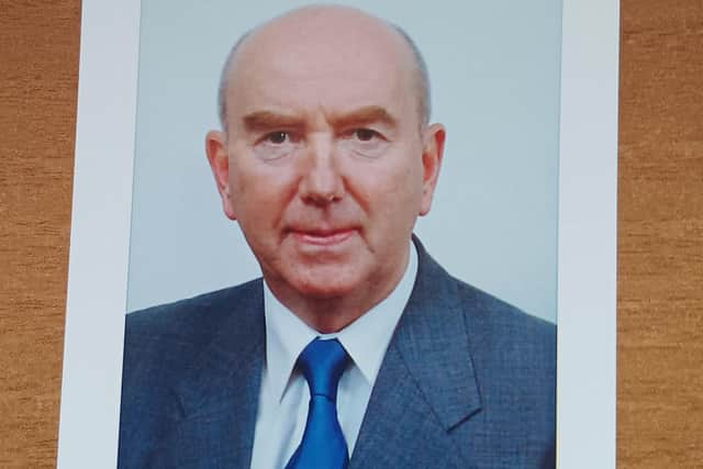 Patrick J. Roche is president of the North Down TUV branch. He was a UK Unionist MLA from 1998 to 2003