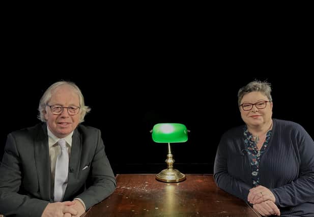 Eamonn Mallie with Dawn Purvis on Episode 3 of Eamonn Mallie Face to Face with.....Tuesday 10.55pm on UTV.