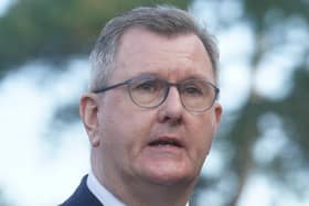 DUP leader Sir Jeffrey Donaldson is making no further comment on deliberations