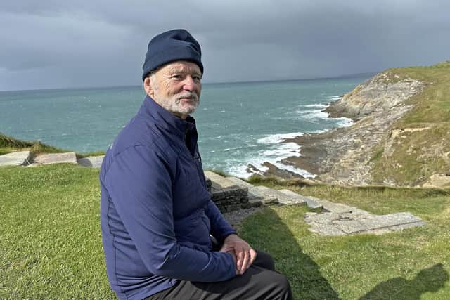Hollywood’s funniest caddy, comedy actor Bill Murray, in A Course Called Ireland