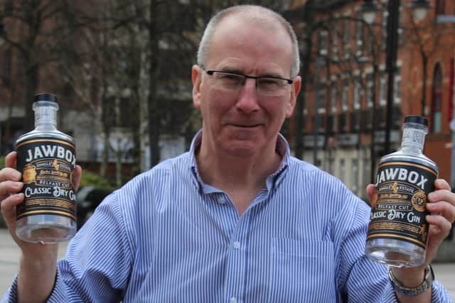 Gerry White, founding managing director of Jawbox Gin in Belfast now winning significant sales in key global markets