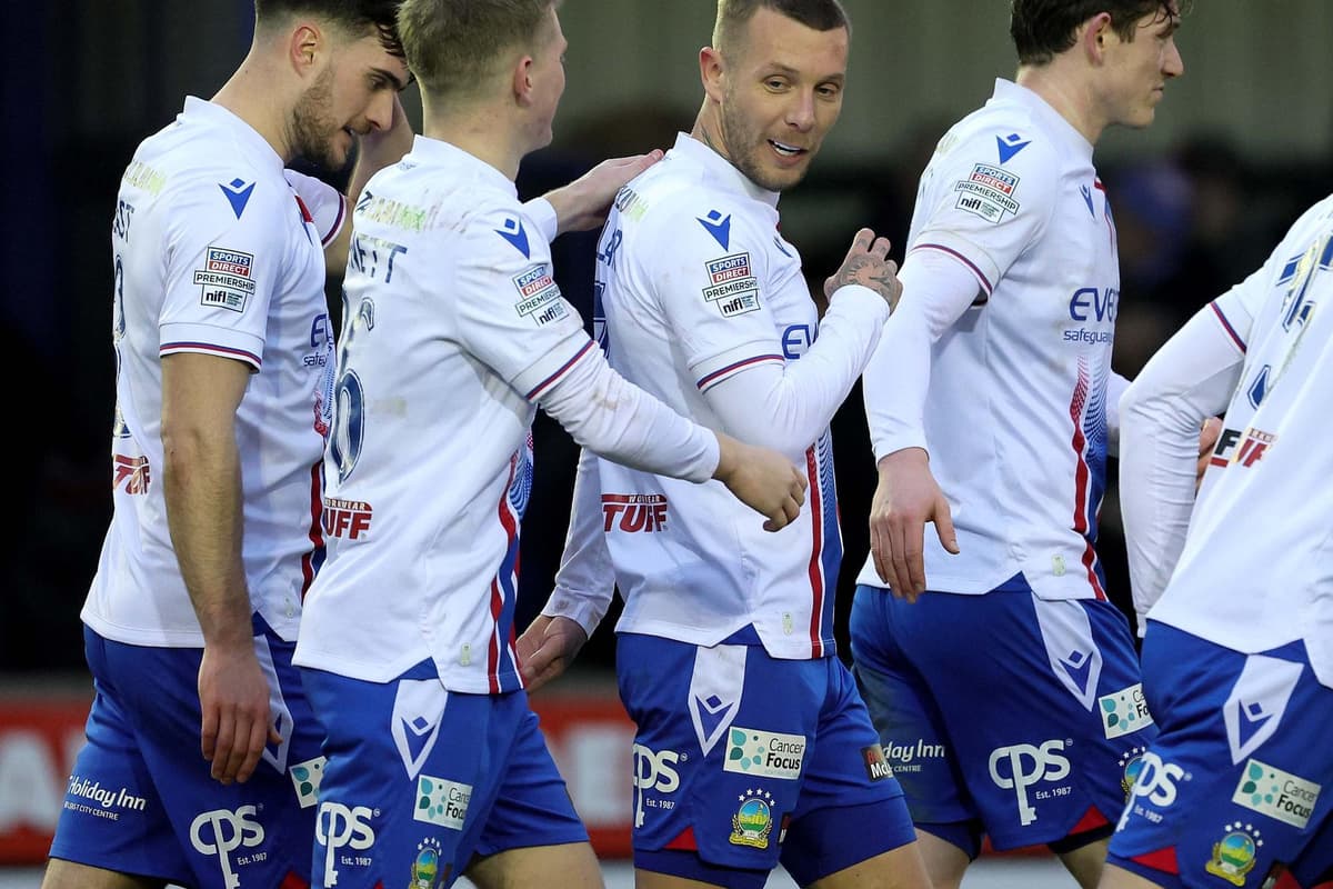 Linfield extend lead at top of Premiership table to four points once again as Kirk Millar strike secures victory