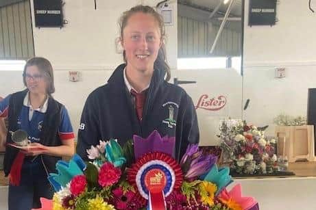 Second place – Rebecca McBratney, Newtownards YFC (21-25)