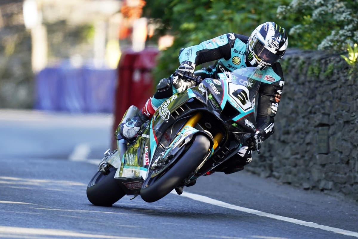 The Ulster rider set the fastest ever lap at the Isle of Man TT on Friday in final qualifying