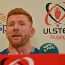 Ulster forwards coach Roddy Grant at a press conference ahead of Friday's home clash with Cardiff. (Photo by Arthur Allison/Pacemaker Press)