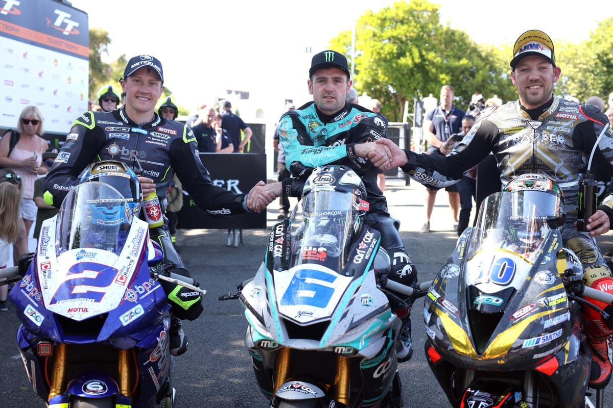 Results from the opening Supersport race at the Isle of Man TT as Michael Dunlop claims 22nd win