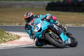 Belfast rider Mark Conlin, pictured here on the NRG Yamaha R6, will ride a Ducati in the Ulster Supersport Championship in 2024. Picture: Ryan Crooks