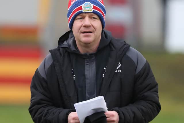 Linfield assistant manager Ross Oliver