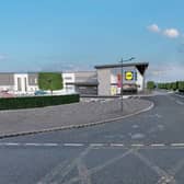 The proposed new Lidl store on Boucher Road, Belfast