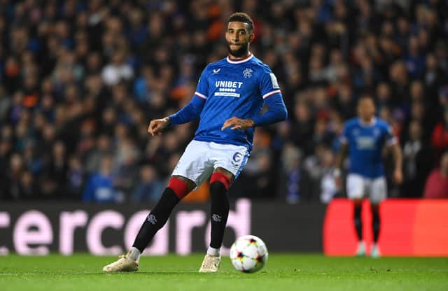 Rangers player Connor Goldson is close to a return ahead of Thursday's clash with Hibs. (Photo by Stu Forster/Getty Images)