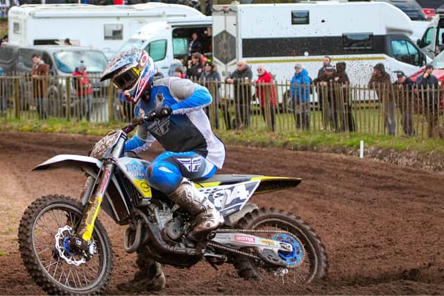 Dundonald’s Reece Ross finished third overall in the adult support class at the 2023 Hawkstone International.