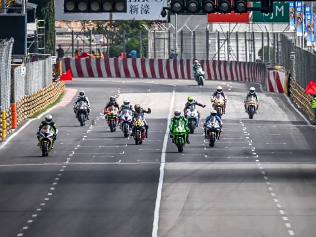 The Macau Motorcycle Grand Prix race did not take place on Saturday due to safety concerns over track contamination.
