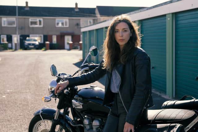 On her trusty Triumph motorbike, Linda goes on a journey of self-discovery