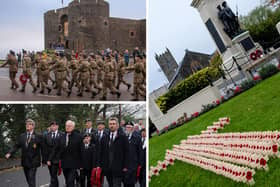 A number of Services of Remembrance took place across Mid and East Antrim at the weekend.