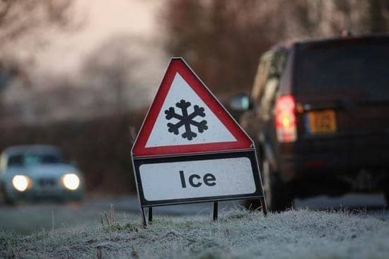 The PSNI is telling motorist to take their time driving on icy and snow covered roads. 