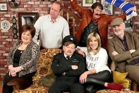 The cast of Give My Head Peace, which has been axed by BBC NI amid budget pressures. Pic: BBC