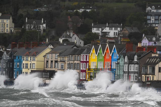 Flights and ferries cancelled and forest parks closed as Storm Kathleen hits Northern Ireland