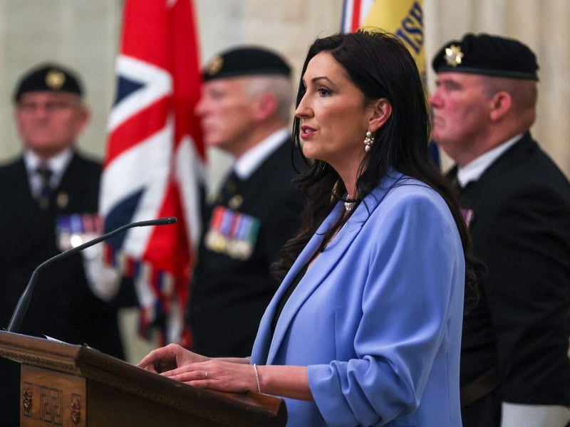 Emma Little-Pengelly, Deputy First Minister, hosted the event at Parliament Buildings