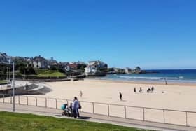 DAERA has confirmed that bathing is safe at East Strand beach in Portrush after a report of slurry entering the water earlier this week. Credit: Causeway Coast and Glens area