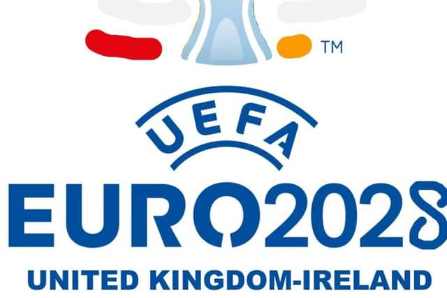 Euro 2028 bid logo