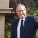 Ulster Unionist Party leader Doug Beattie has reacted to the sacking of Suella Braverman and appointment of David Cameron. Pictured here at Stormont Castle in Belfast in June.