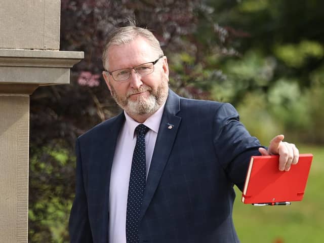 Ulster Unionist Party leader Doug Beattie has reacted to the sacking of Suella Braverman and appointment of David Cameron. Pictured here at Stormont Castle in Belfast in June.