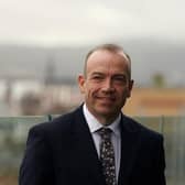 Northern Ireland Secretary Chris Heaton-Harris ahead of speaking to members of the media in Belfast during a series of engagements. Mr Heaton-Harris has said talks between the EU and UK would continue even if an election is called in Northern Ireland. Picture date: Wednesday October 19, 2022.
