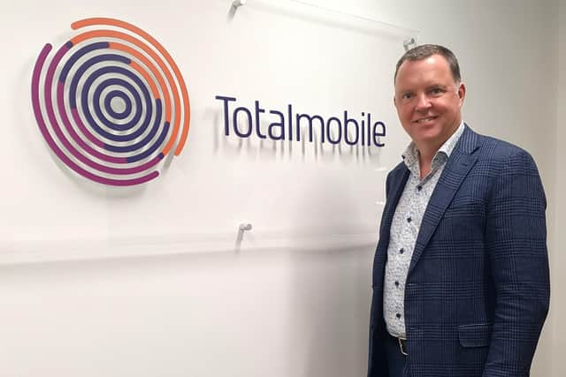 Northern Ireland software company Totalmobile has been shortlisted for one of the UK's top business honours after being named a finalist in the Lloyds British Business Excellence Awards 2026. Pictured is Phil Race, CEO at Totalmobile