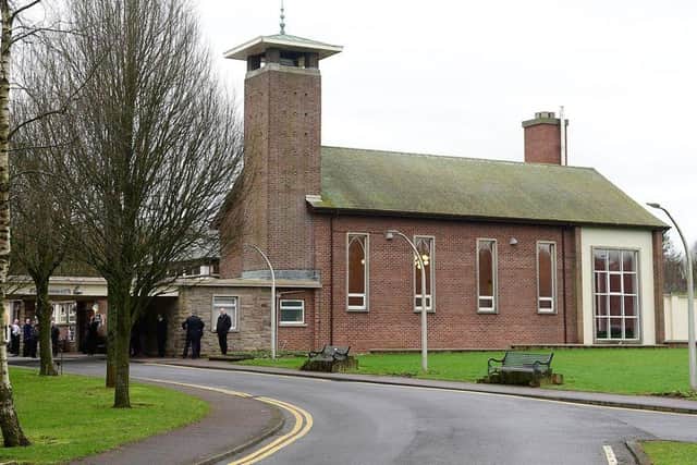 The crematorium at Roselawn which was built in 1961