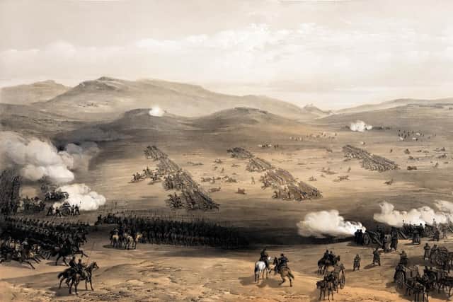 The Charge of the Light Brigade Illustrated by William Simpson (1855)