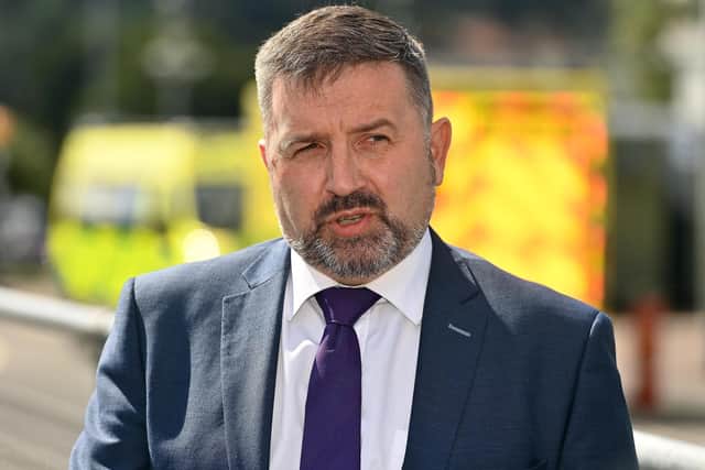 Health minister Robin Swann said his department 'will be working with counterparts in Whitehall to ensure that the payments will be made to people in Northern Ireland at pace'