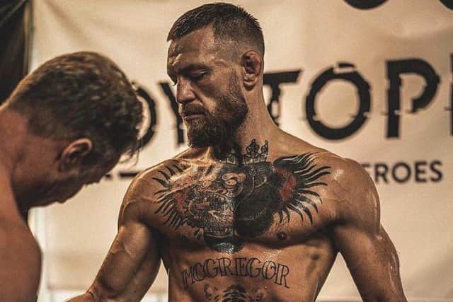 Conor McGregor (posted on own Twitter feed)