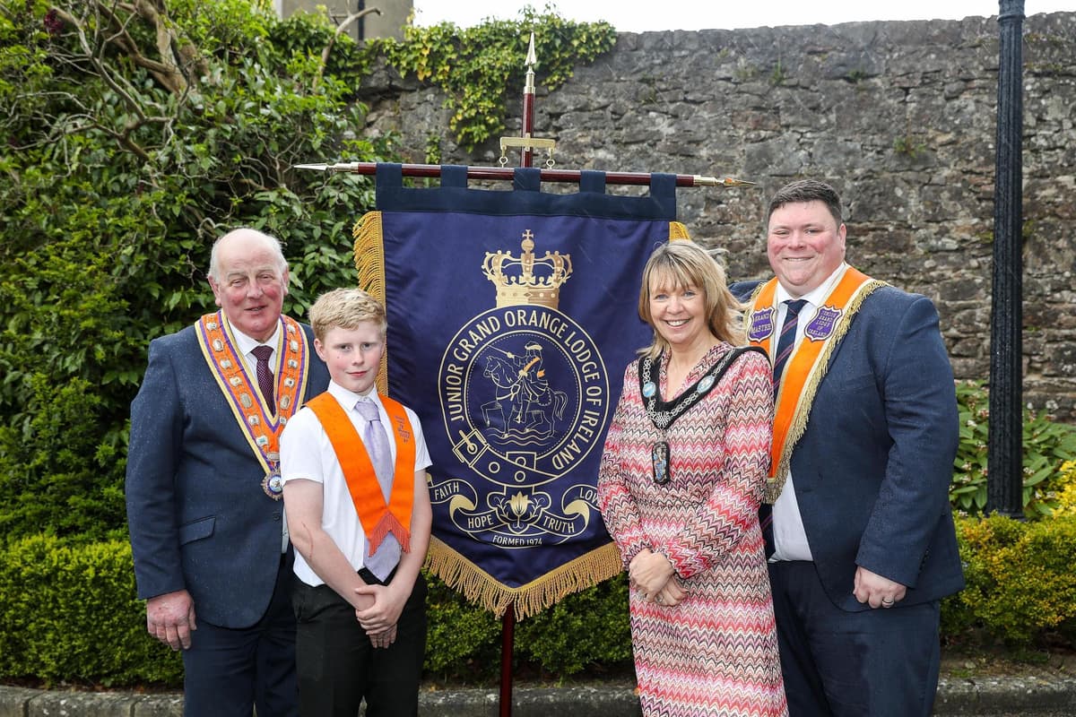 Junior Grand Orange Lodge start celebrations to mark the organisation's fiftieth anniversary year