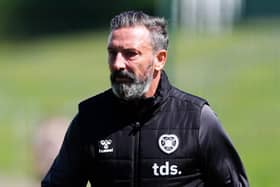 Derek McInnes as Hearts boss. (Photo by Andrew Milligan/PA Wire)