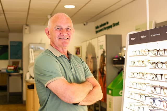 Londonderry man Thomas Healy thanks Specsavers for ‘saving his life’ after stroke scare