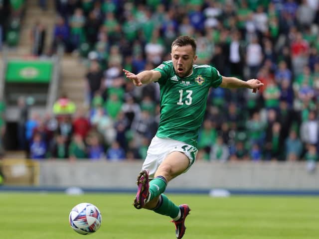 Conor McMenamin will miss Northern Ireland's double header against San Marino and Finland.