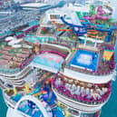 Icon of the Seas features bespoke carpets by Portadown's Ulster Carpets. Image courtesy of Royal Caribbean International