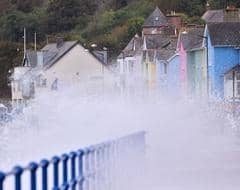Waves whipped up into a frenzy by this week's storm in Whitehead
